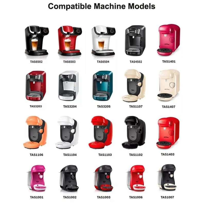 180ml Reusable Coffee Capsule Pods for Bosch-s Machine