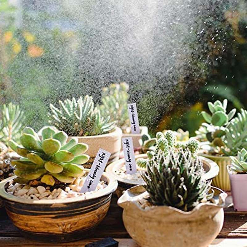 Plastic Garden Plant Labels Waterproof Houseplants Tags
