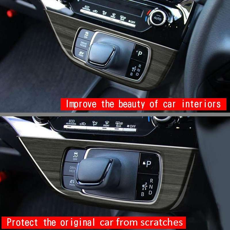 Abs Interior Car Gear Shift Knob Panel Cover for Toyota Aqua 2021