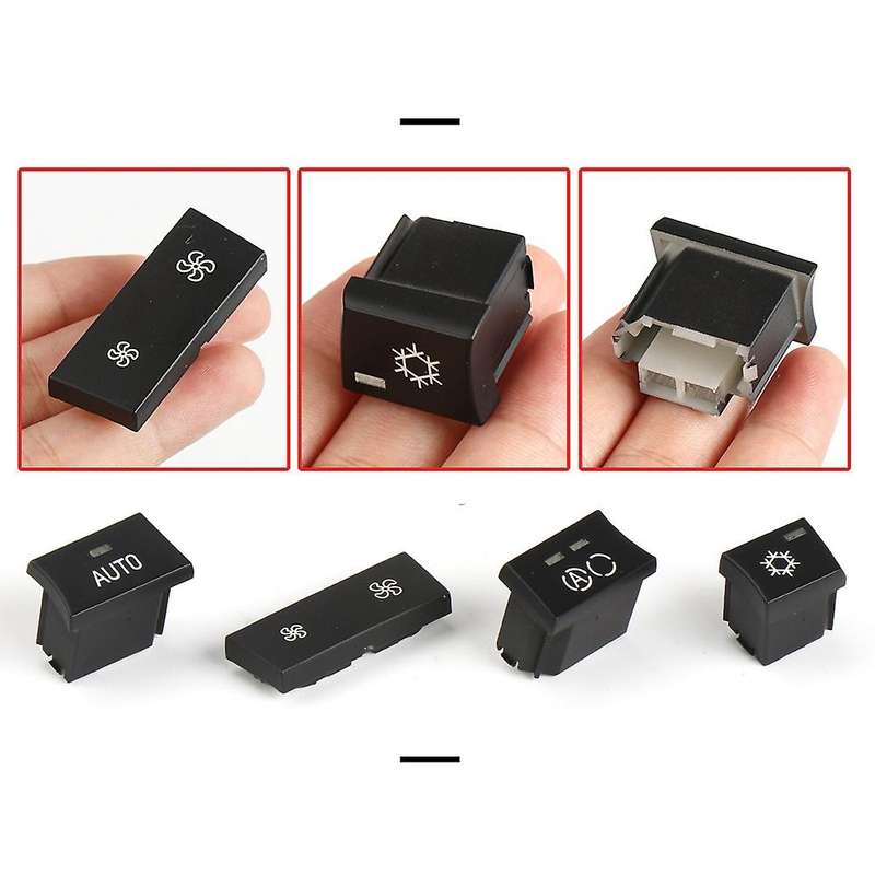 4pcs Car Heater Ac Refrigeration Button For-bmw E90 3 Series X1 X3
