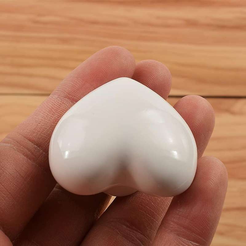 Ceramic Cartoon Cabinet Knobs Handles Heart Drawer Closet Handles