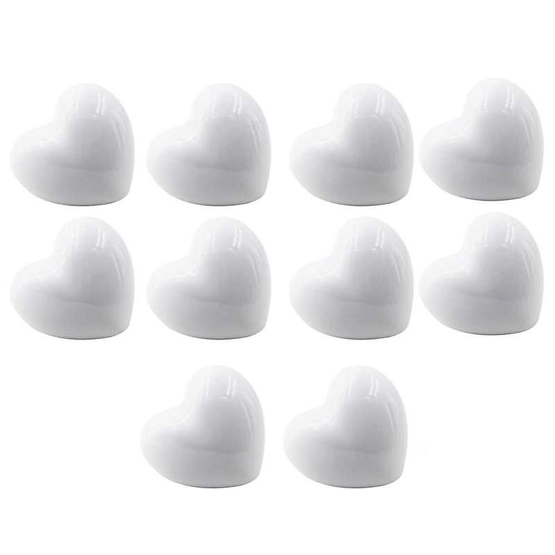 Ceramic Cartoon Cabinet Knobs Handles Heart Drawer Closet Handles