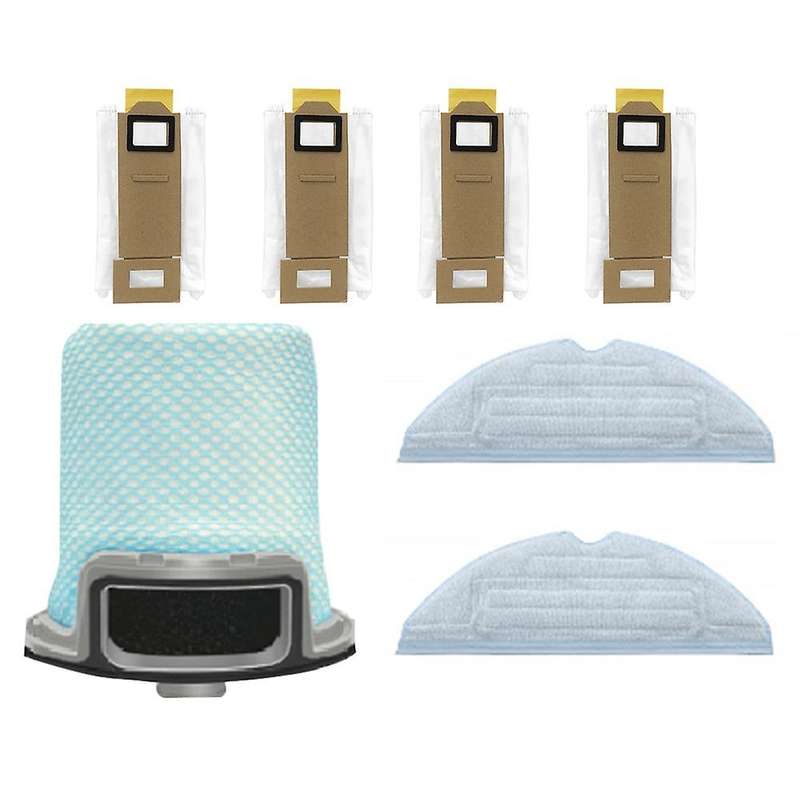 7pcs Dust Bag Mop Cloth Front Filter for Xiaomi Roborock T7 S7