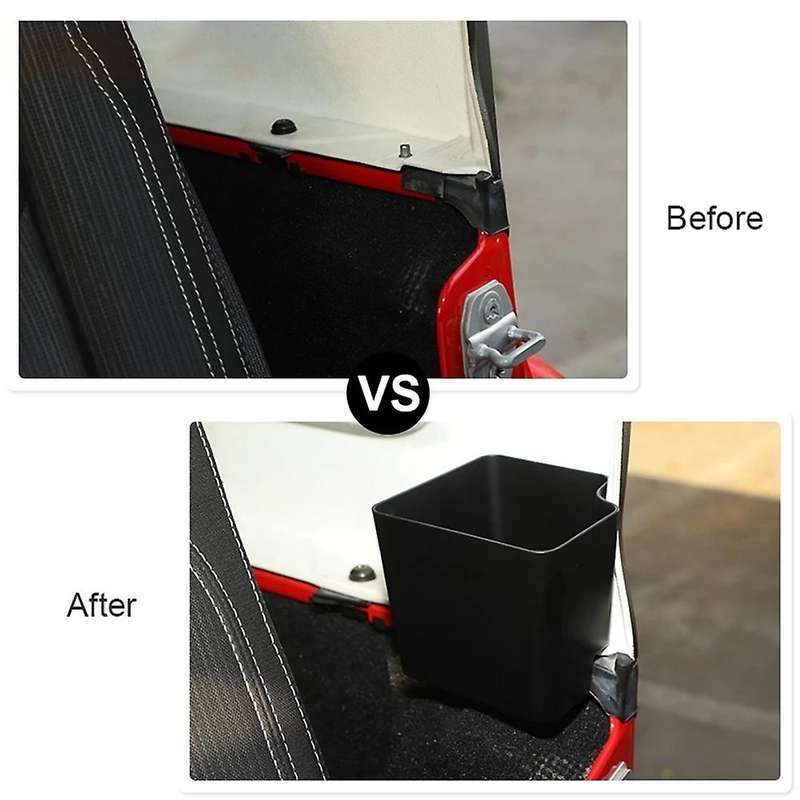 2pcs Car Rear Seats Rear Trunk Side for Jeep Wrangler Jk 2007-2017