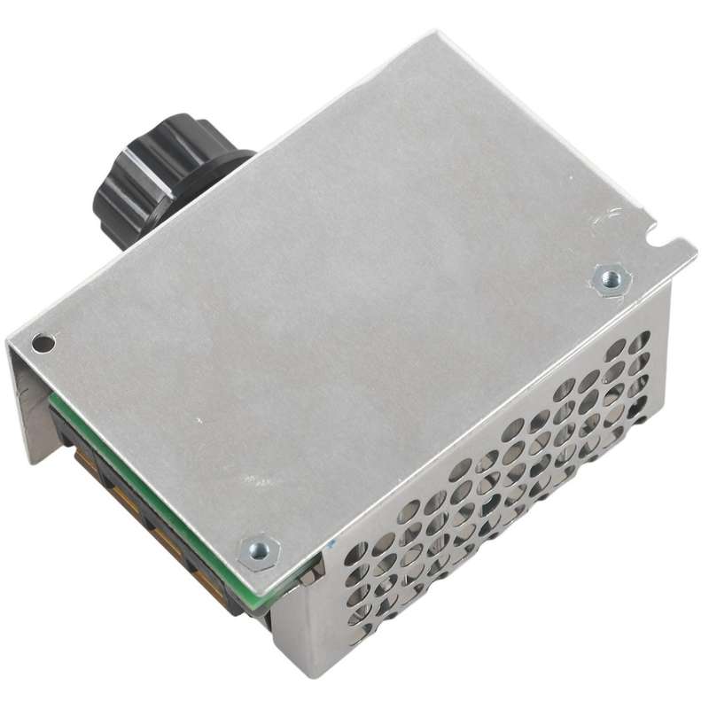 Voltage Regulator Speed Controller Scr Dimmer + Shell Ac 220v 4000w
