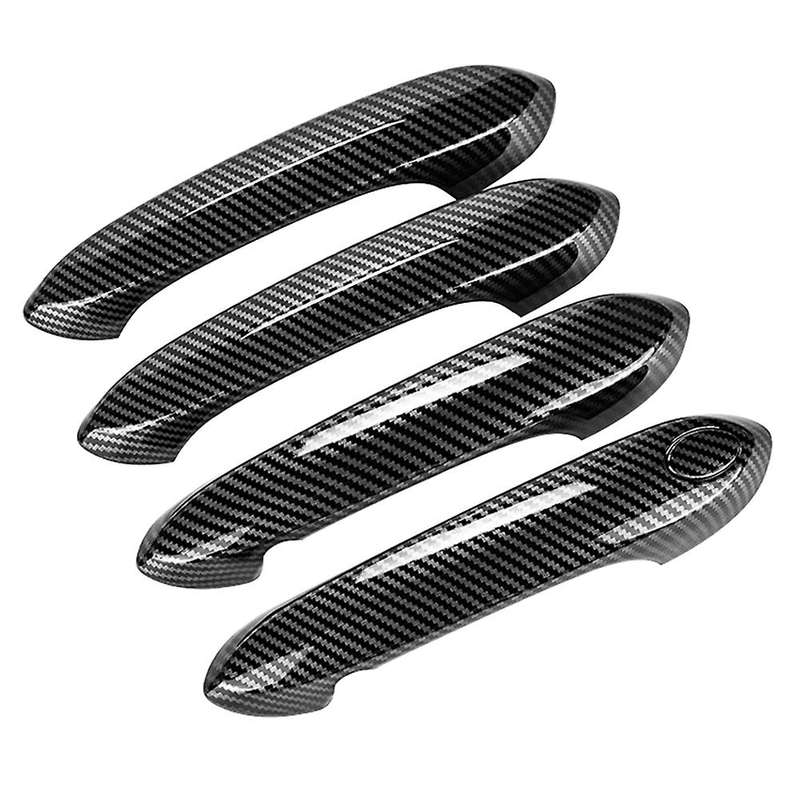 Carbon Fiber Outside Exterior Door Handle Cover Trim For-bmw 3 Series