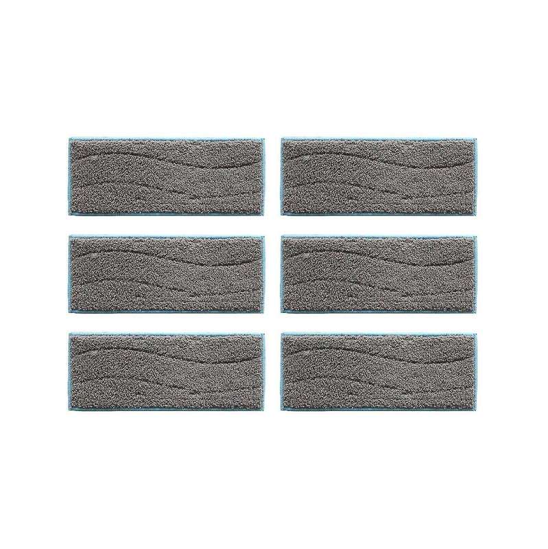 Microfiber 6-pack Mop Washable Wet Sweeping Mop Cloths for Irobot M6