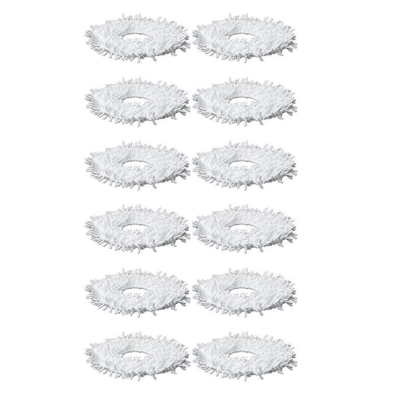 12pcs Mopping Cloths for Yeedi Mop Station Self-cleaning Robot
