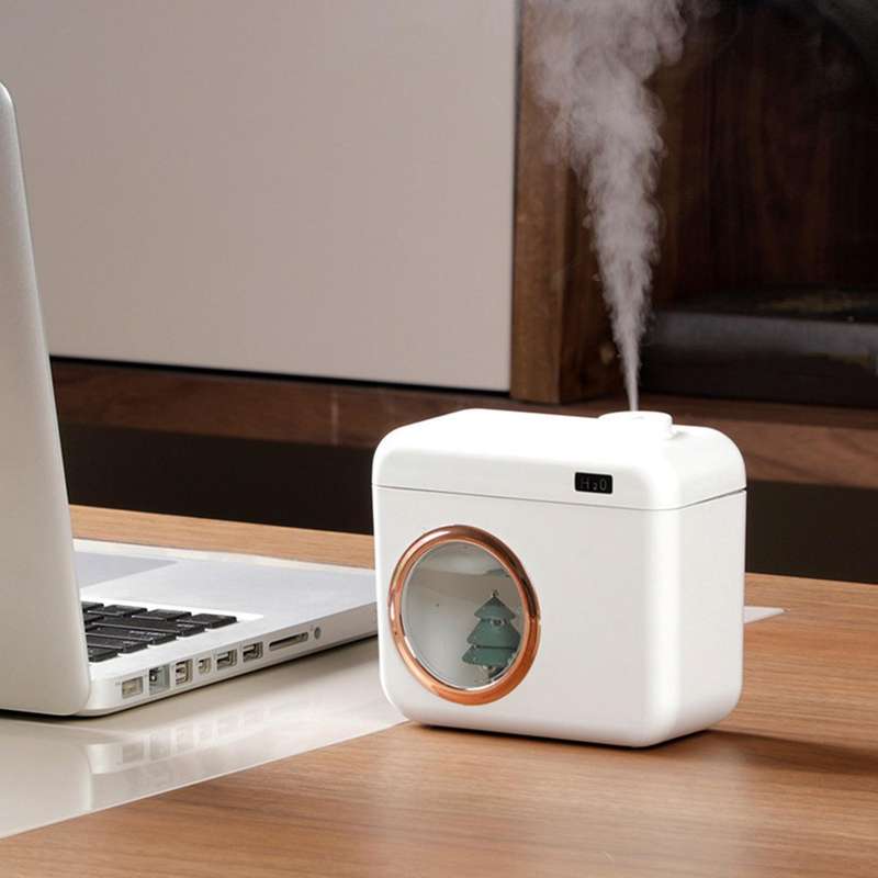400ml Air Humidifier Usb Diffuser with 1200mah Battery (blue)