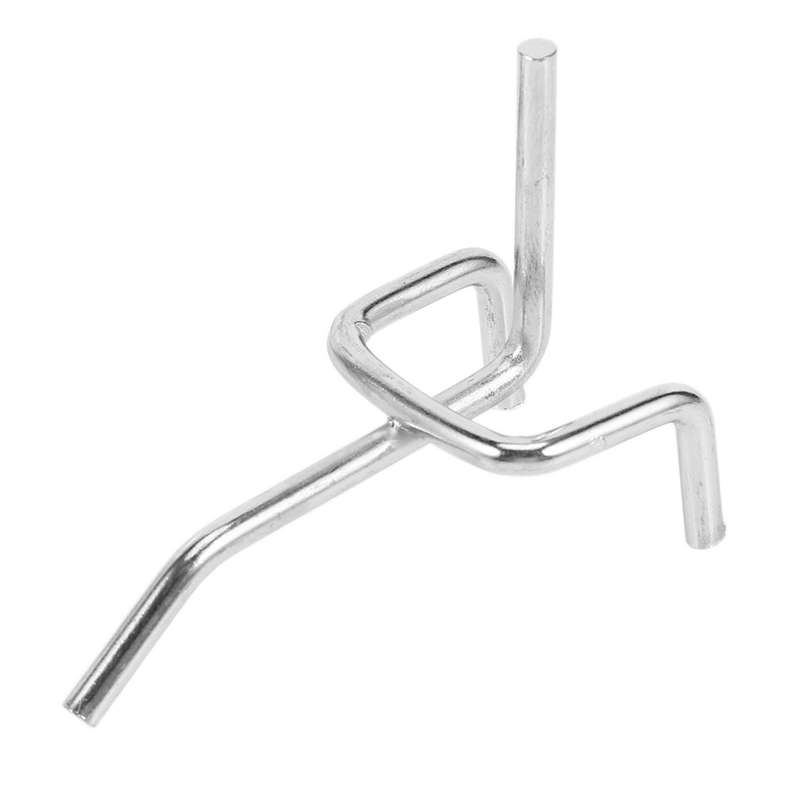 50pcs Durable Carbon Steel Practical Pegboard Hooks Hanging Tool