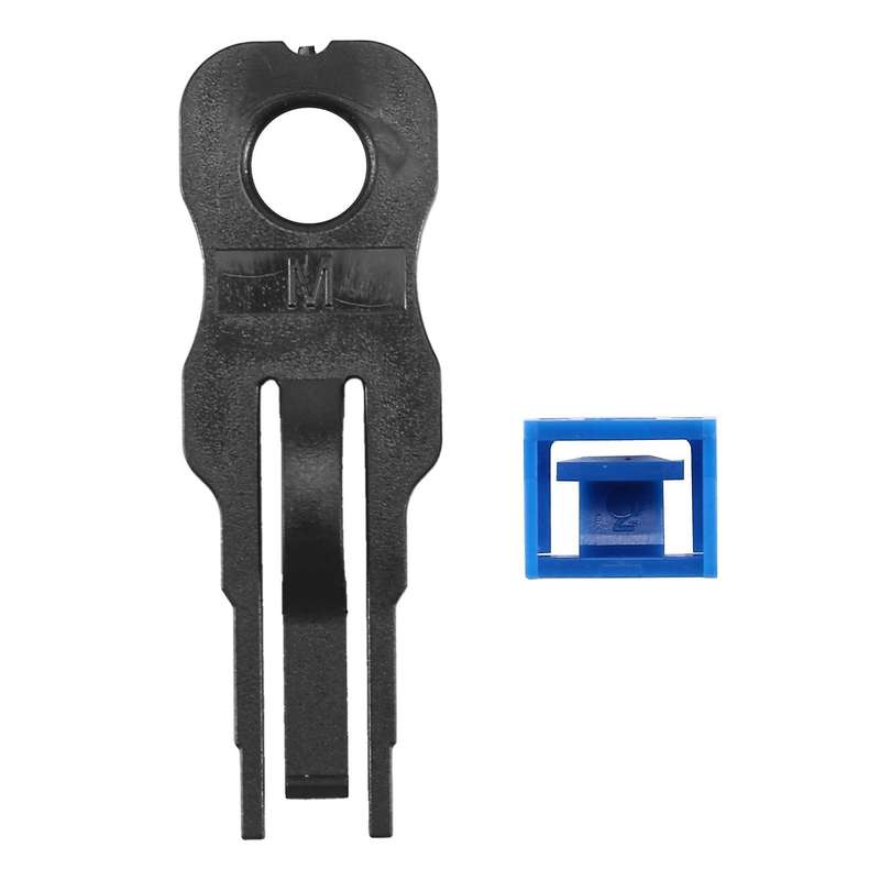 200pcs Blue Rj45 Port Hub Anti Dust Cover with Proprietary Lock Key