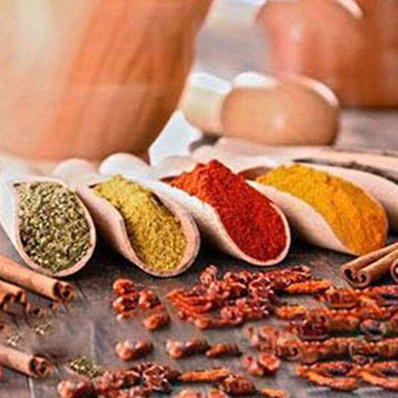 Wooden Scoops Bath Salts Coffee Bean Tea Sugar Spices Spoon Set Of 35