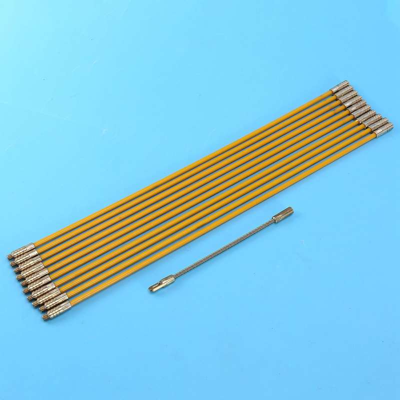 Cabling Rods Fiberglass Electrical Cable Threader Running Puller