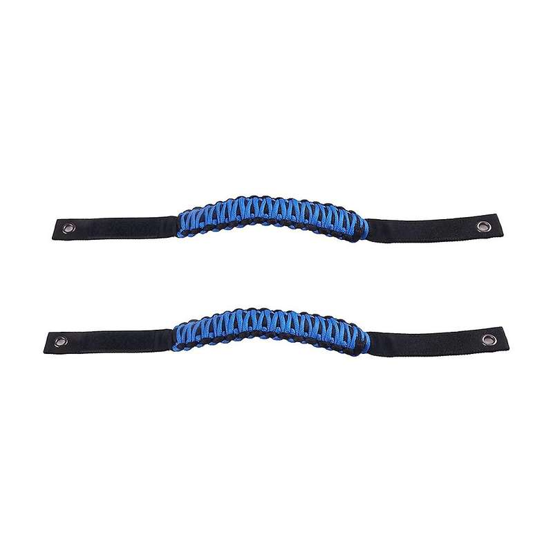 Roll Bar Grab Handles for Ford Bronco 2021 2022, 2 Pack (blue)