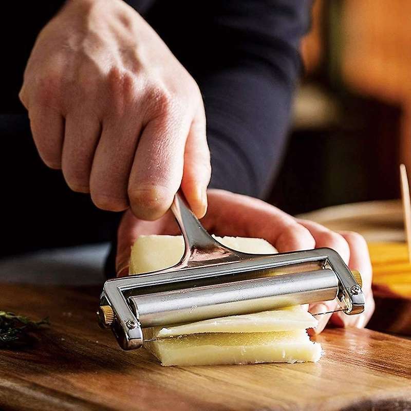 Adjustable Cheese Slicers with Wire for Soft&semi-hard-4 Cutting Wire