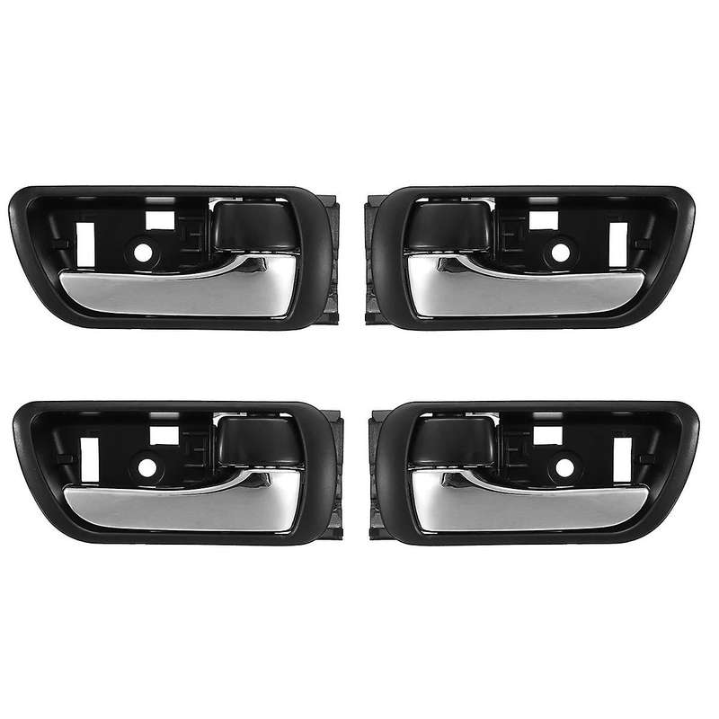 4x Inner Door Handle Inside Knob Chrome for Camry Cv36 2002-2006