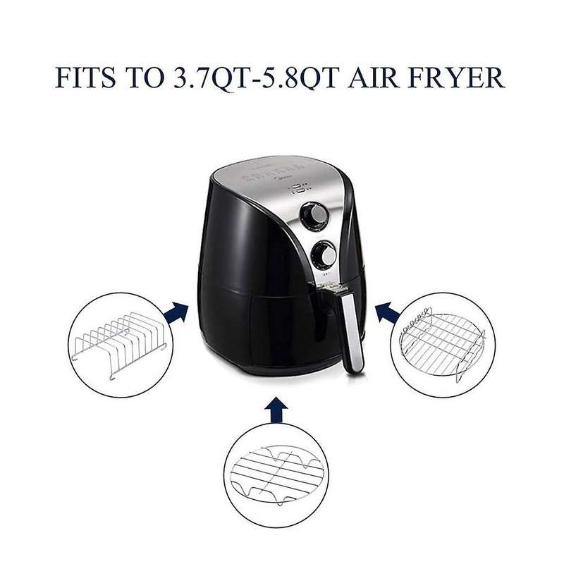 Air Fryer Accessories 4pcs for Gowise Cosori Philips Ninja Air Fryer