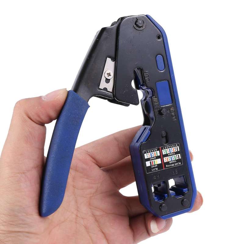 2 In 1 Rj45 Tool Network Crimper Cable Stripping Plier Stripper