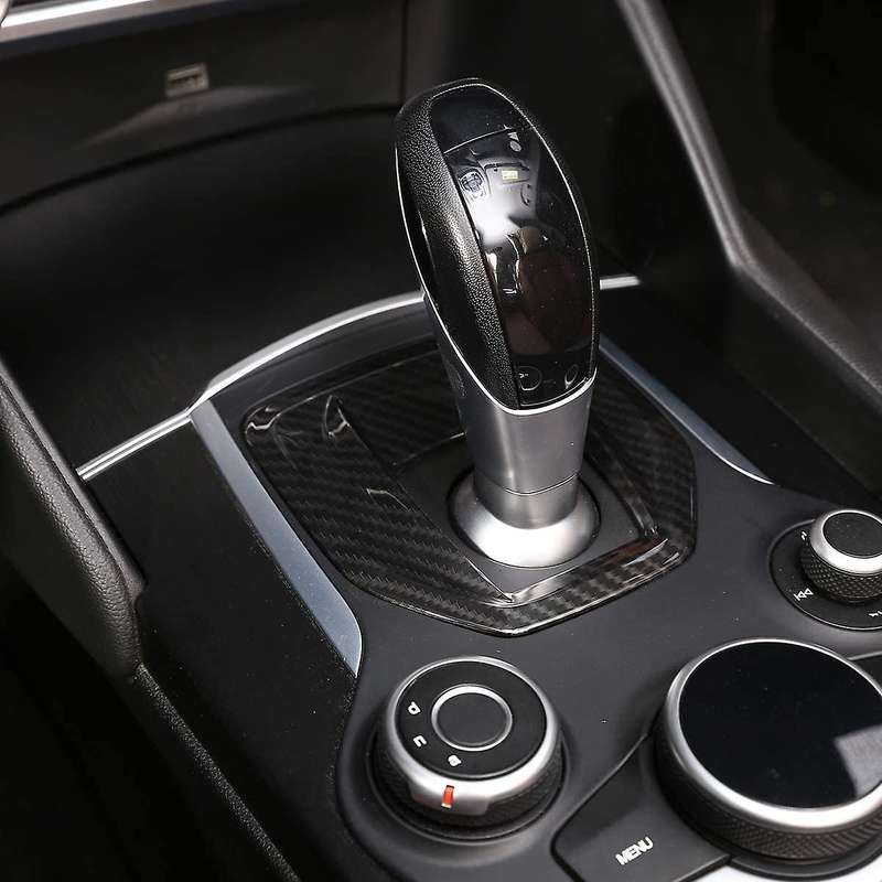 For Alfa Romeo Giulia Stelvio Center Console Gear Shift Panel
