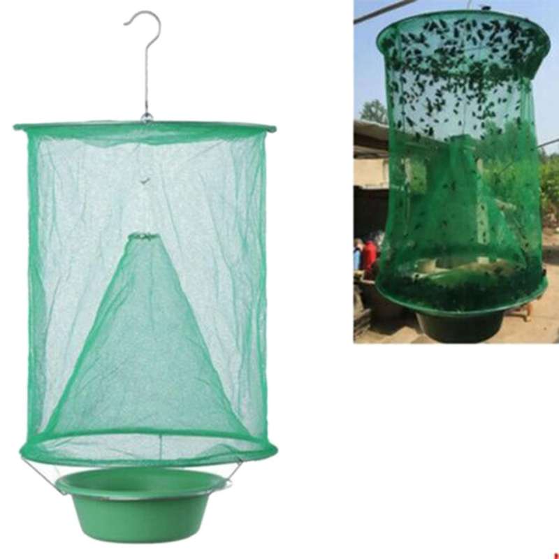 5x Fly Cage Reusable Flycatcher Ranch Trap Flycatcher Capture