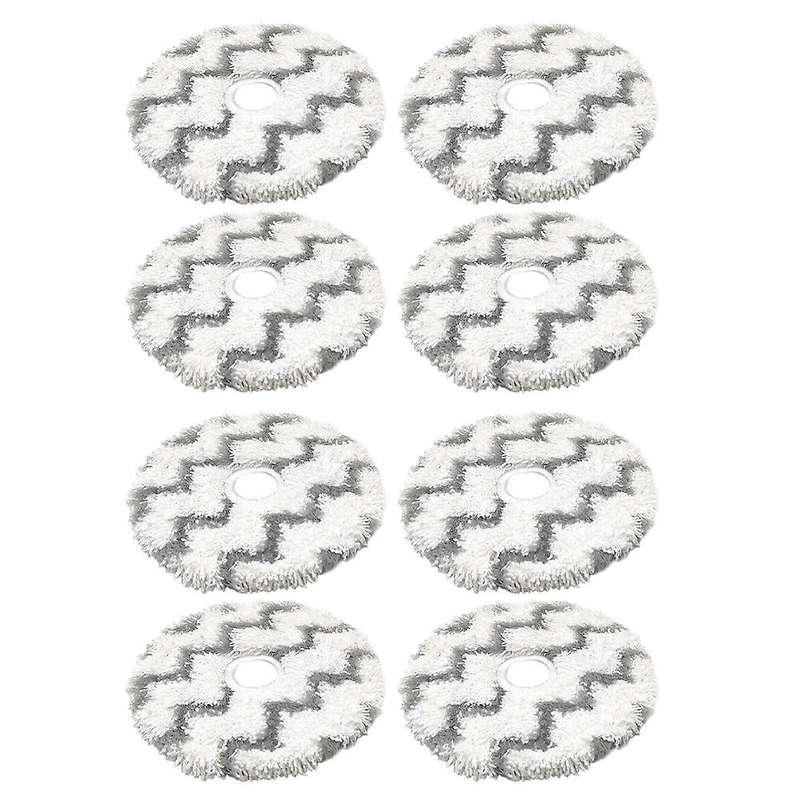 8pcs for Xiaomi Mijia K10 Pro Washable Mop Cloth Wireless Vacuum