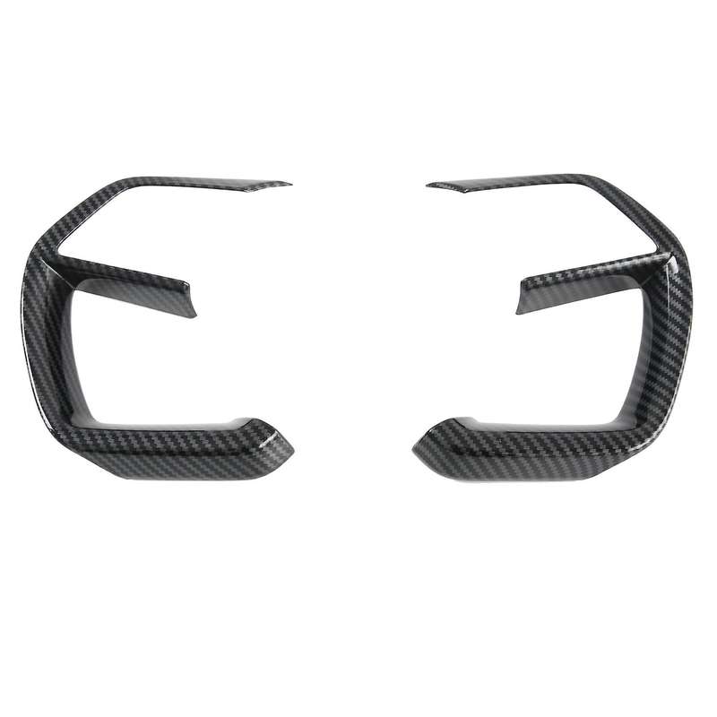 Car Abs Steering Wheel Button Frame Decoration Cover Trim Stickers