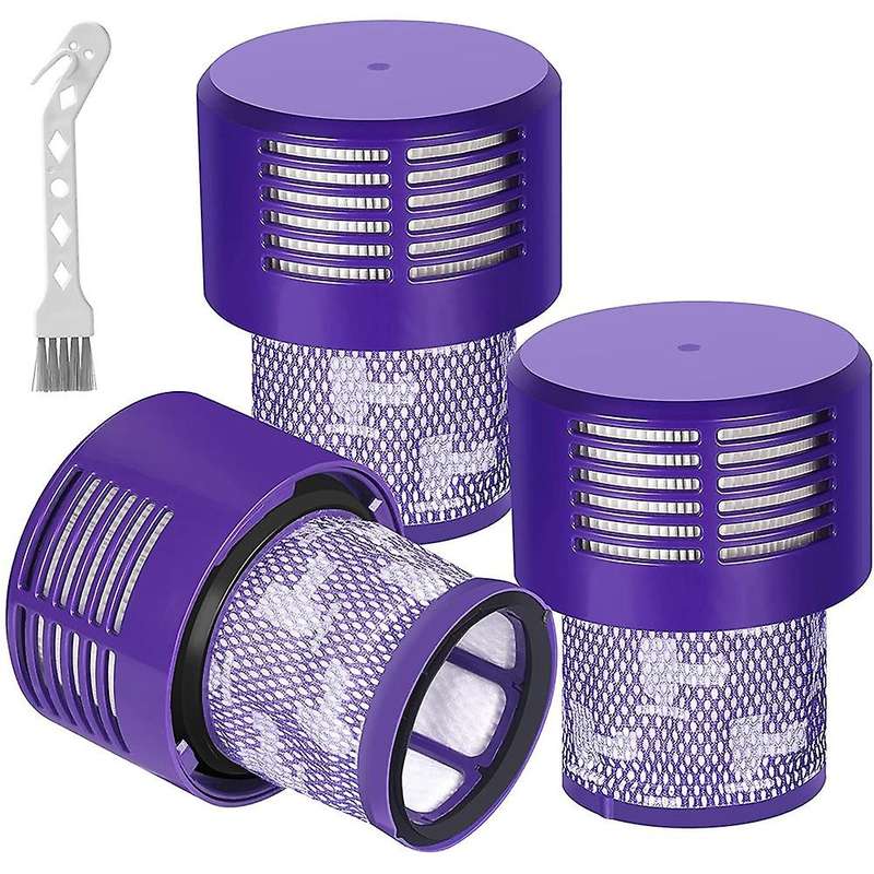 Replacement Filters for Dyson V10 Sv12, Washable and Reusable