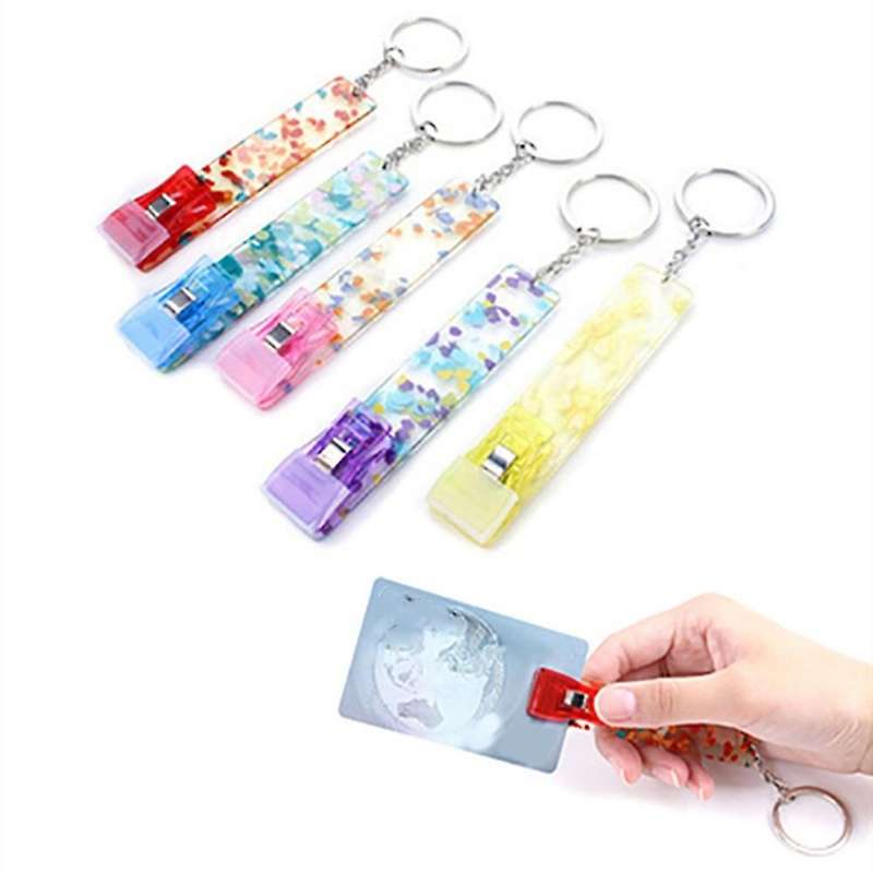 Atm Contactless Debit Card Holder for Long Nail Card with Carrara