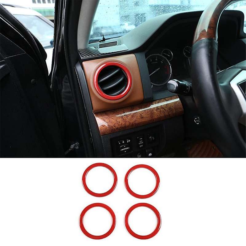 Car Interior Air Vent Outlet Ring Cover for Toyota-tundra 2014-2021