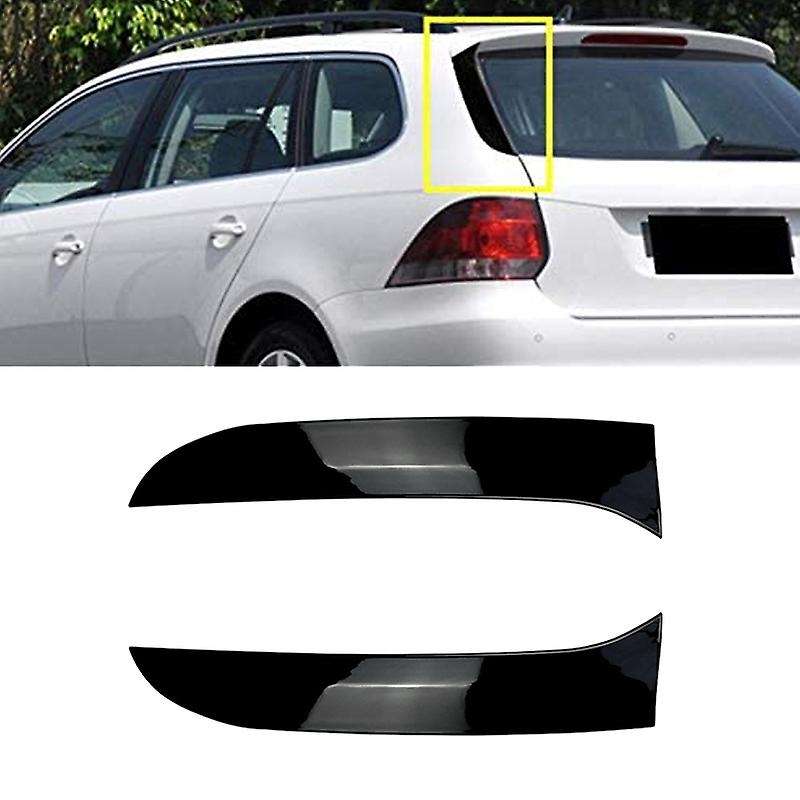 Car Rear Window Side Spoiler Trim for Golf 6 Mk6 Variant Wagon