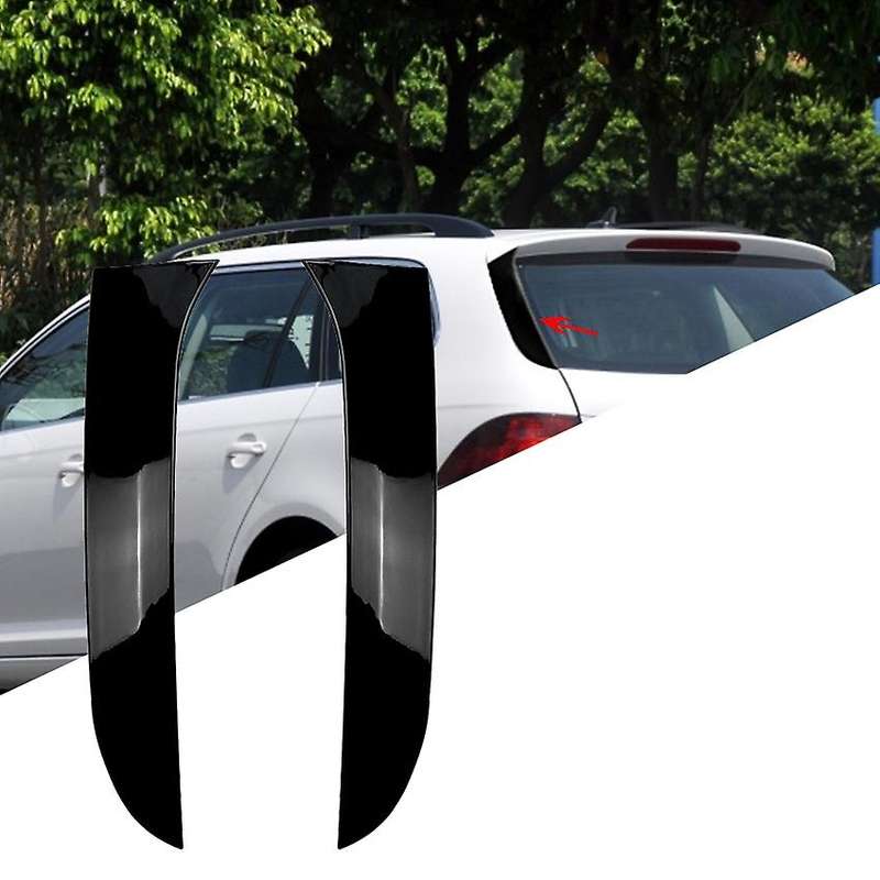 Car Rear Window Side Spoiler Trim for Golf 6 Mk6 Variant Wagon