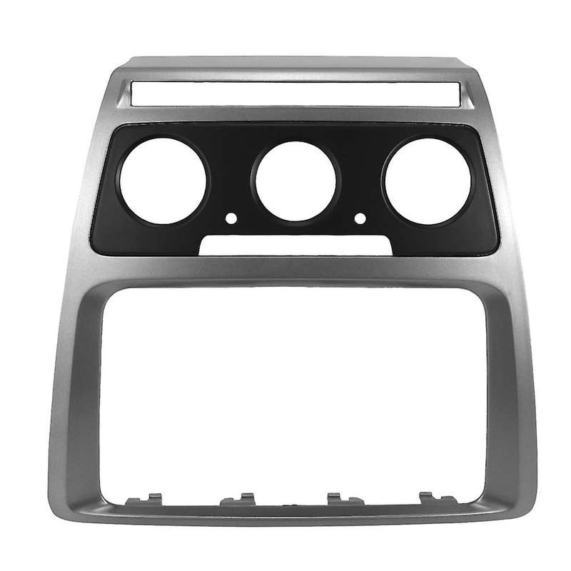 Car 2 Din Radio Panel Frame Tirm Kit Bezel Adapter for Skoda Manual