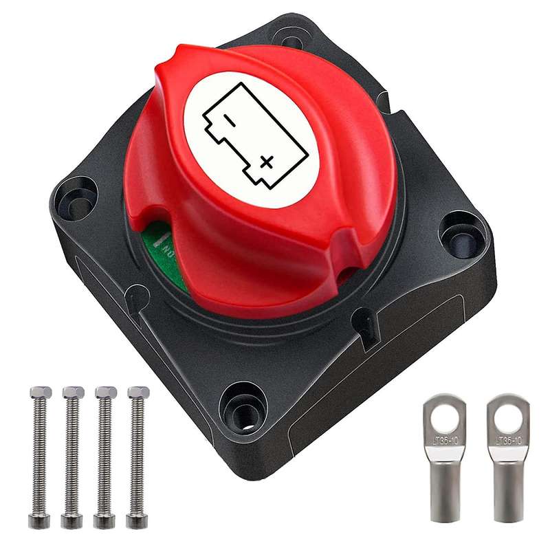 Battery Disconnect Switch 12v 24v 48v 60v Battery Master Switch