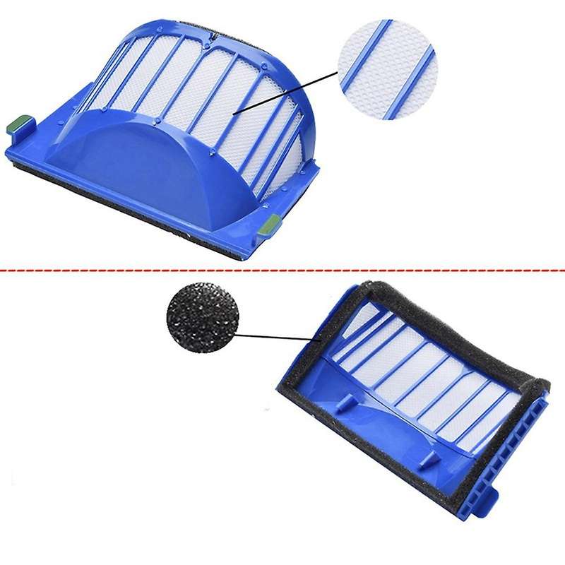 Main Brush Side Brush Wheel Hepa Filter for Irobot Roomba 600 Series
