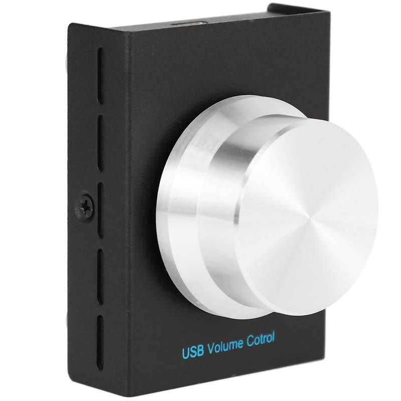 Usb Volume Control, Support Win7/8/10/xp/mac/vista Android(black)