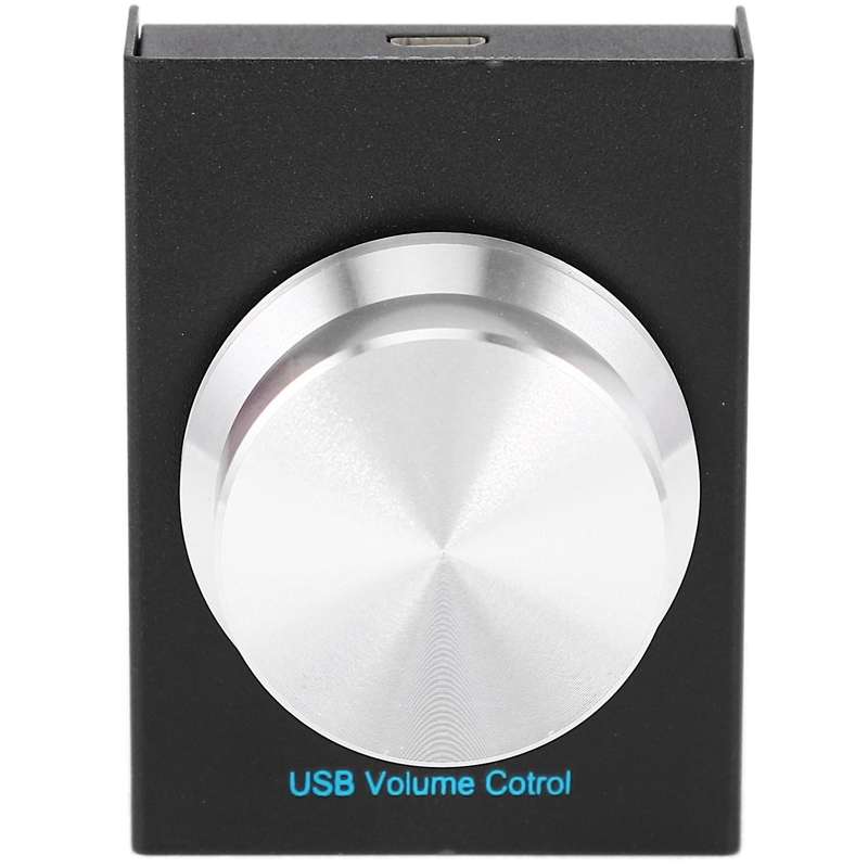 Usb Volume Control, Support Win7/8/10/xp/mac/vista Android(black)