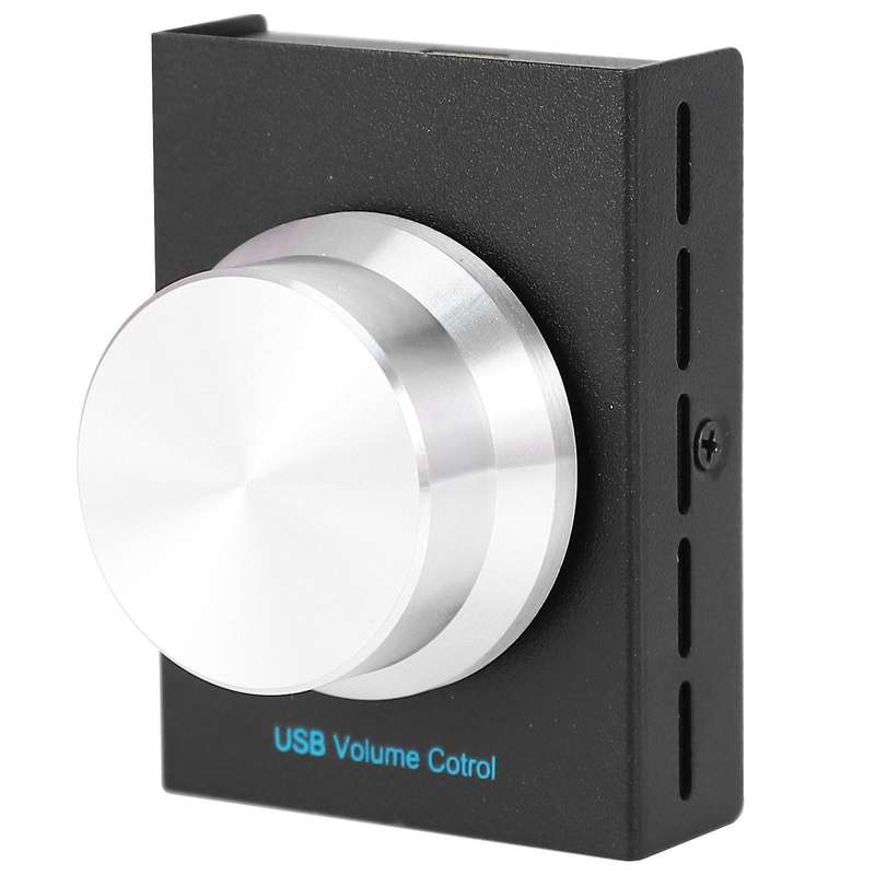 Usb Volume Control, Support Win7/8/10/xp/mac/vista Android(black)