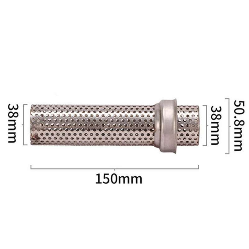 51mm Universal Motorcycle Exhaust Muffler Eliminator-silencer Long