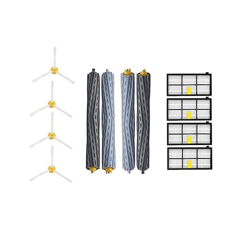 1set Hepa Filters & Brushes Kit for Irobot Roomba 800 900 Series
