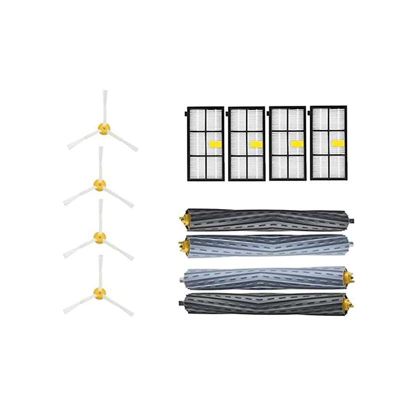 1set Hepa Filters & Brushes Kit for Irobot Roomba 800 900 Series