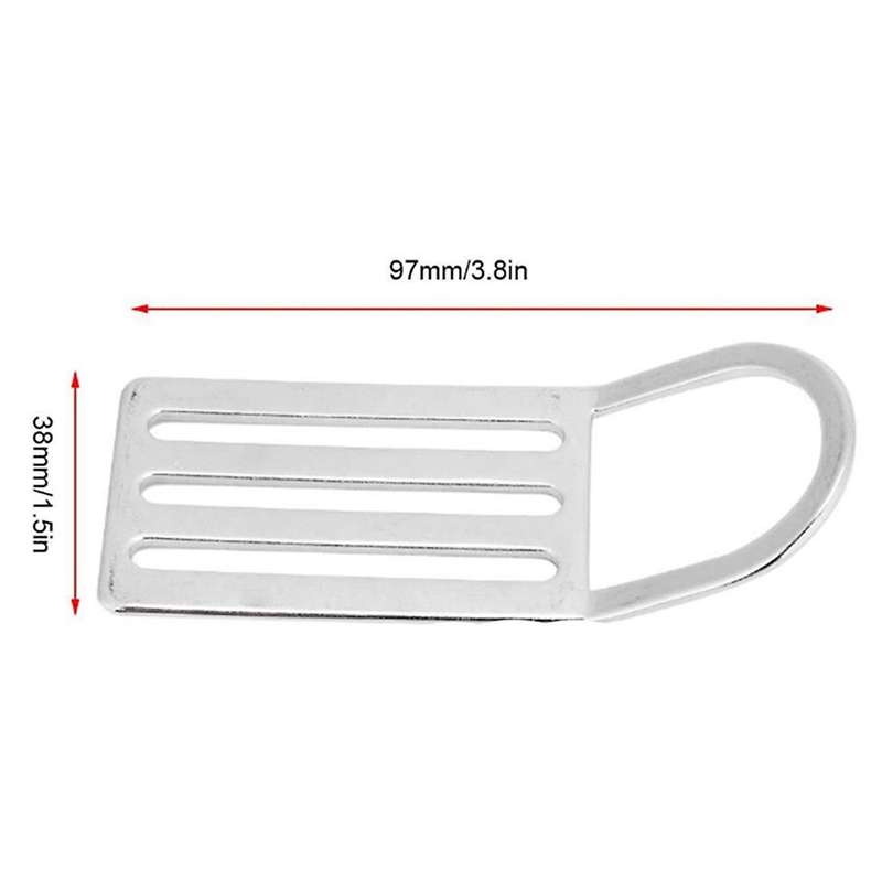 4pcs Scuba Diving Weight Belt Slide Keeper Webbing Harness Belt