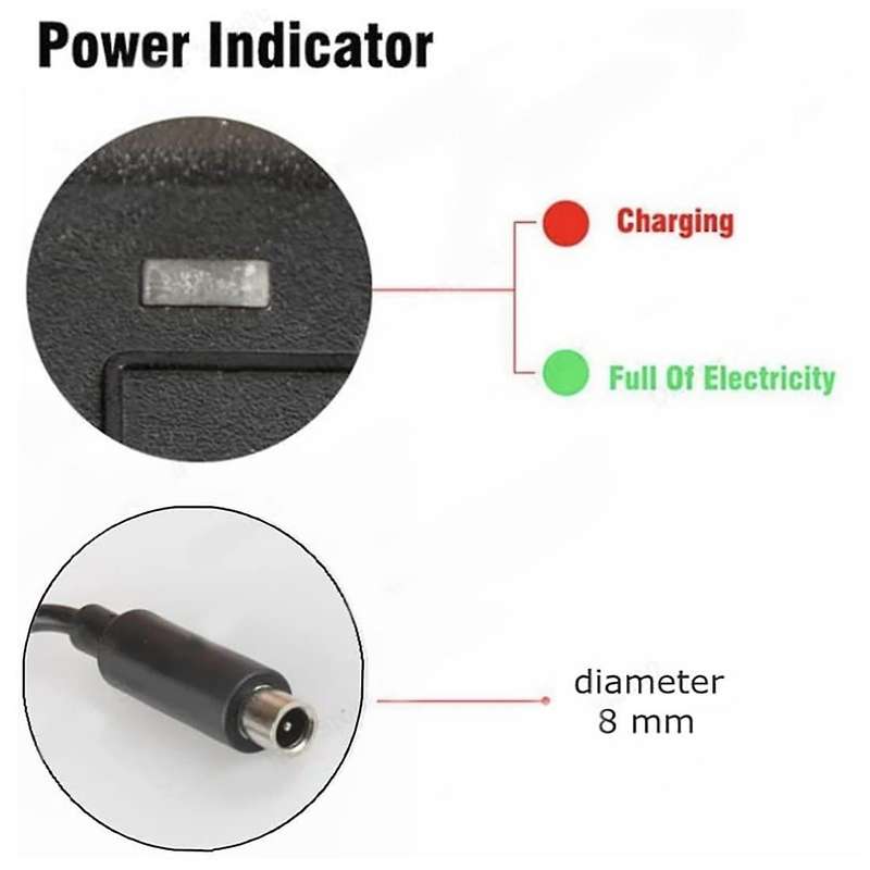 42v Fast Charging Electric Scooter Charger with Led Indicator-uk Plug