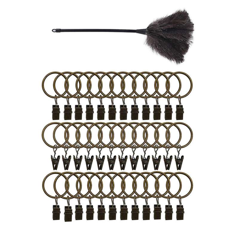 Ostrich Feather Dusters with Plastic Handle Cleaning Brush Tool