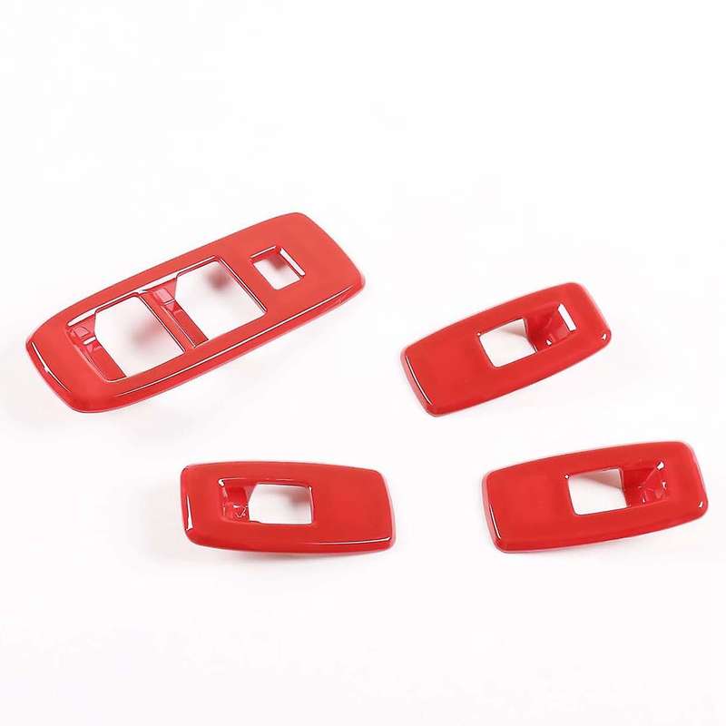 Car Door Window Glass Lift Switch Cover Fit for Ford Ranger Everest