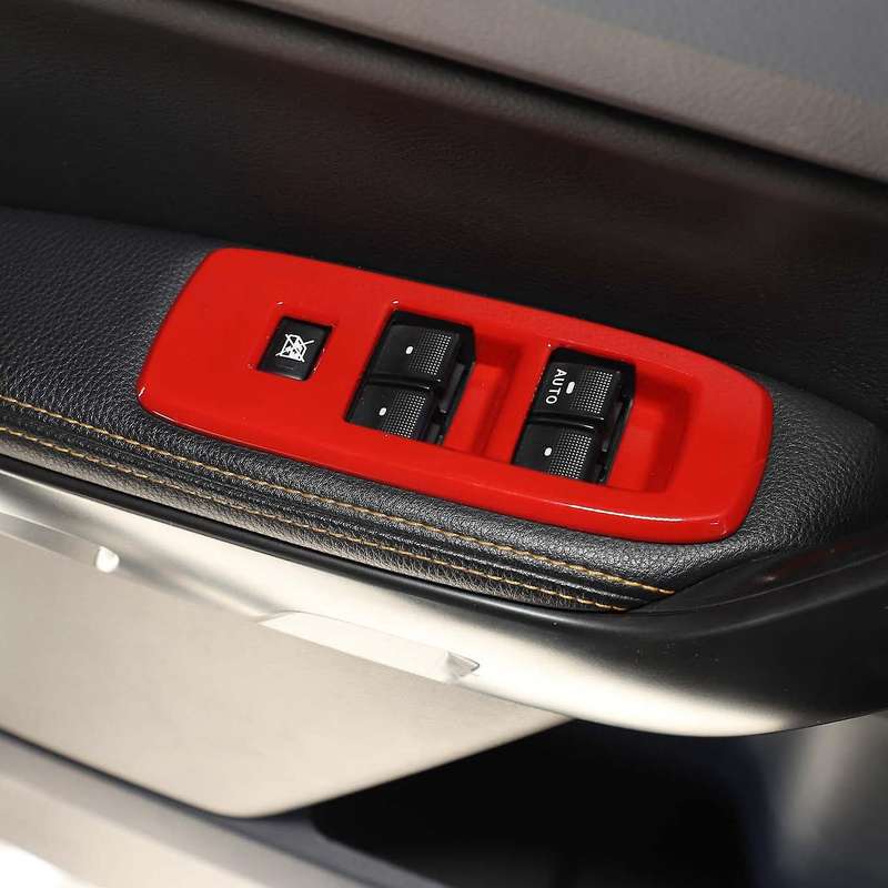 Car Door Window Glass Lift Switch Cover Fit for Ford Ranger Everest