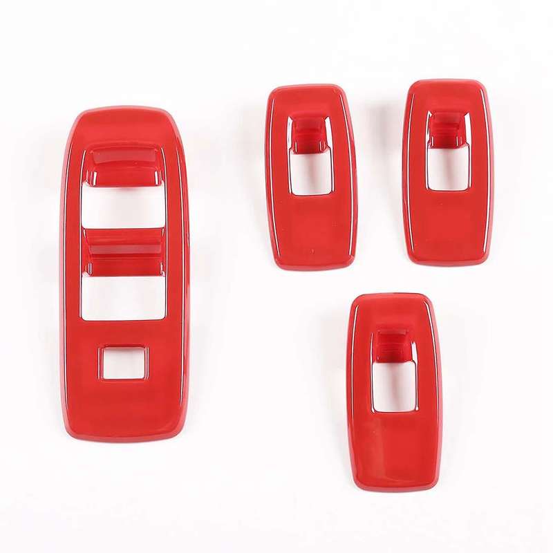 Car Door Window Glass Lift Switch Cover Fit for Ford Ranger Everest
