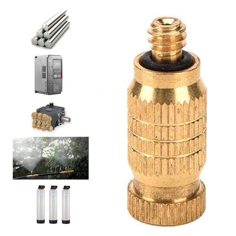 10 Pcs High Pressure Spray Misting Nozzle Atomizing Nozzle