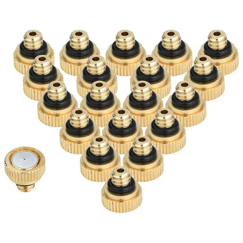 10 Pcs High Pressure Spray Misting Nozzle Atomizing Nozzle