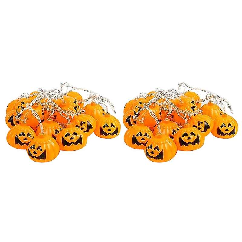 Halloween String Lights Outdoor Decorations Halloween Pumpkin Lantern