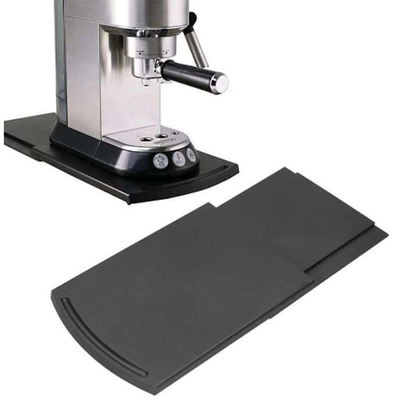 Movable Coffee Tray 25 Lbs Coffee Maker Caddy Sliding Tray Stand
